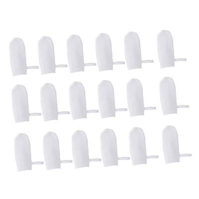 BUTIFULSIC Oral Gauze Finger Toothbrush with Ring Design for Tongue and Teeth Cleaning Gauze for Newborns