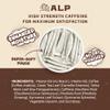 ALP Supply Co - Coffee Break Caffeine Pouches - Smooth Coffee Flavor - Clean, Bold Energy Anytime - Made in USA - 50mg Caffeine Each - 5 Pack, 15 Pouches Each view 3