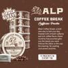 ALP Supply Co - Coffee Break Caffeine Pouches - Smooth Coffee Flavor - Clean, Bold Energy Anytime - Made in USA - 50mg Caffeine Each - 5 Pack, 15 Pouches Each view 4