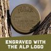 ALP - Premium Travel Chassis Military Green - Aerospace Aluminum, CNC Machined in USA - Adjustable Closure - Fits 20-30 Pouches with Retention System view 4