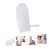MUCKLILY Oral Mouth Cleaners Gauze Finger Toothbrushes Soft Tongue Gum Cleaner for Newborns and Safe White view 4