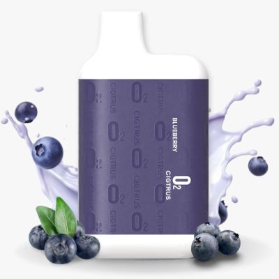 O Cigtrus Oxygen Inhaler Portable Blueberry Inhale for Quick Energy, Focus & Refresh, Pocket-Size Design for Daily Boost, Pre-Workout, and Busy Days