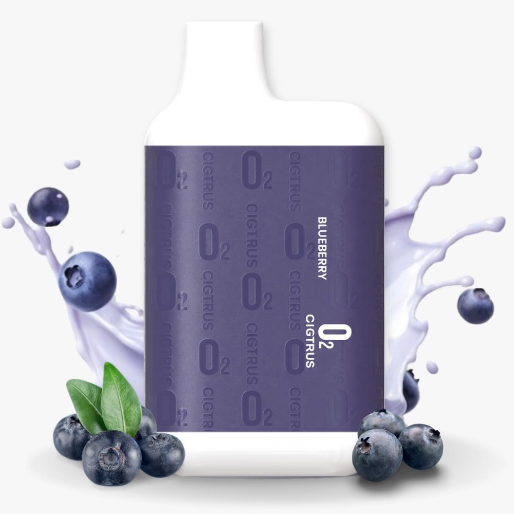 O Cigtrus Oxygen Inhaler Portable Blueberry Inhale for Quick Energy, Focus & Refresh, Pocket-Size Design for Daily Boost, Pre-Workout, and Busy Days
