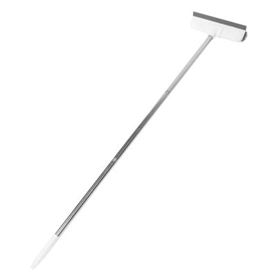 Beavorty Detachable Hard Bristle Floor Squeegee Scrub Brush for Tile Floors Multi Surface Cleaner for Bathroom Kitchen Balcony Lightweight and Practical Home Cleaning Tool with Hanging