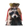 SXOOGE cute raccoon (1) Gift Bag with Handles and tag, Perfect for Christmas, Birthday, Wedding or Daily Gift - (M) view 1