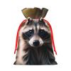 SXOOGE cute raccoon (1) Gift Bag with Handles and tag, Perfect for Christmas, Birthday, Wedding or Daily Gift - (M) view 2