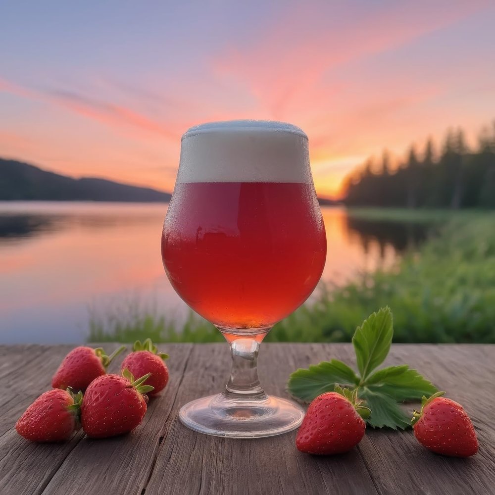 Strawberry Delight Sour Extract Beer Recipe Kit