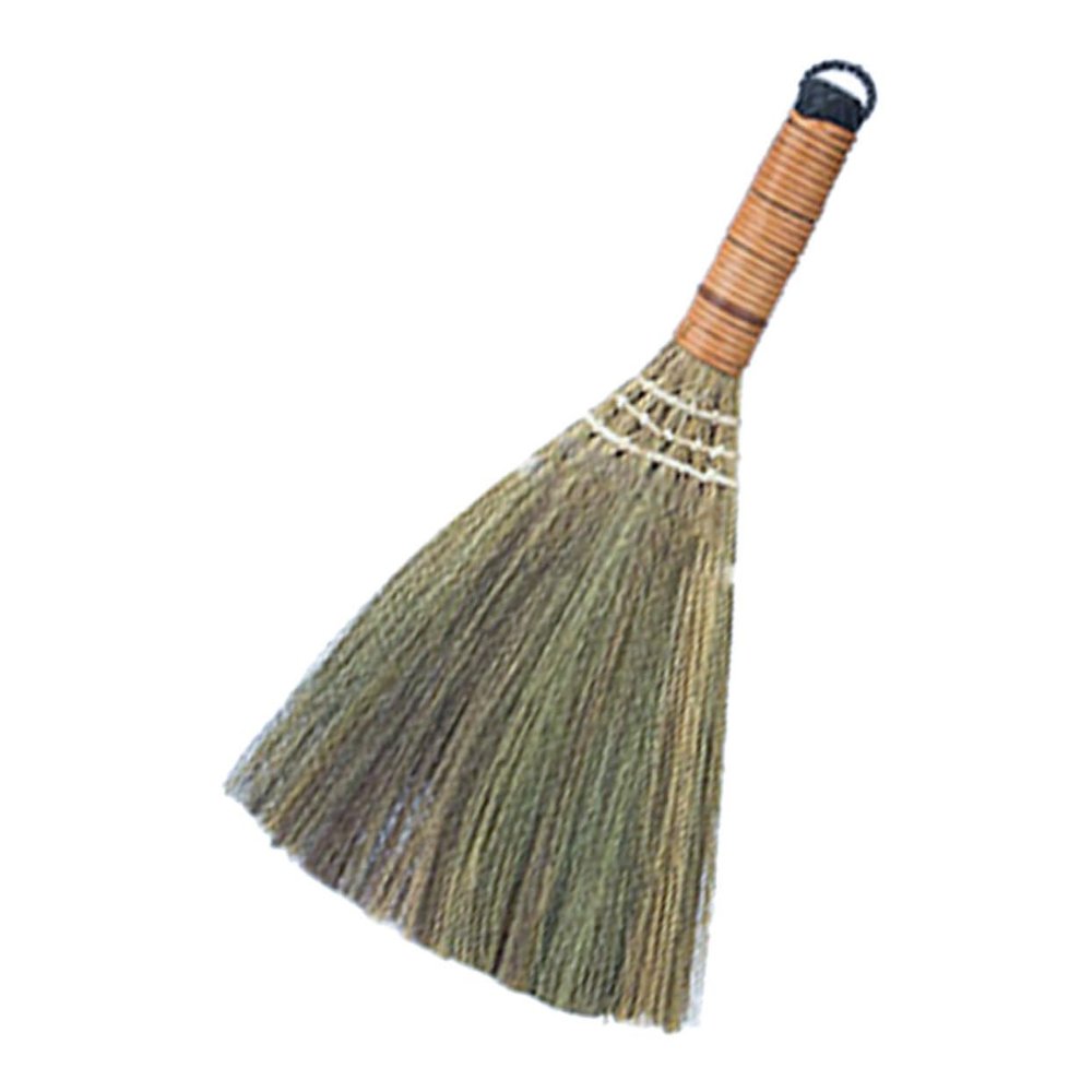 BELLIFFY Small Flexible Desk Broom with Handle Wooden Compact Dust Whisk for Kitchen Office Home Cleaning Practical Desktop Sweeper for Furniture and Window Blinds