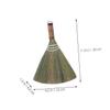 BELLIFFY Small Flexible Desk Broom with Handle Wooden Compact Dust Whisk for Kitchen Office Home Cleaning Practical Desktop Sweeper for Furniture and Window Blinds view 2