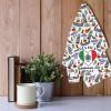 LEVLO Ponza Island Tea Coffee Towel Tyrrhenian Sea Souvenir Kitchen Towel Italy Travel Gift for Women (Ponza Island-T) view 3