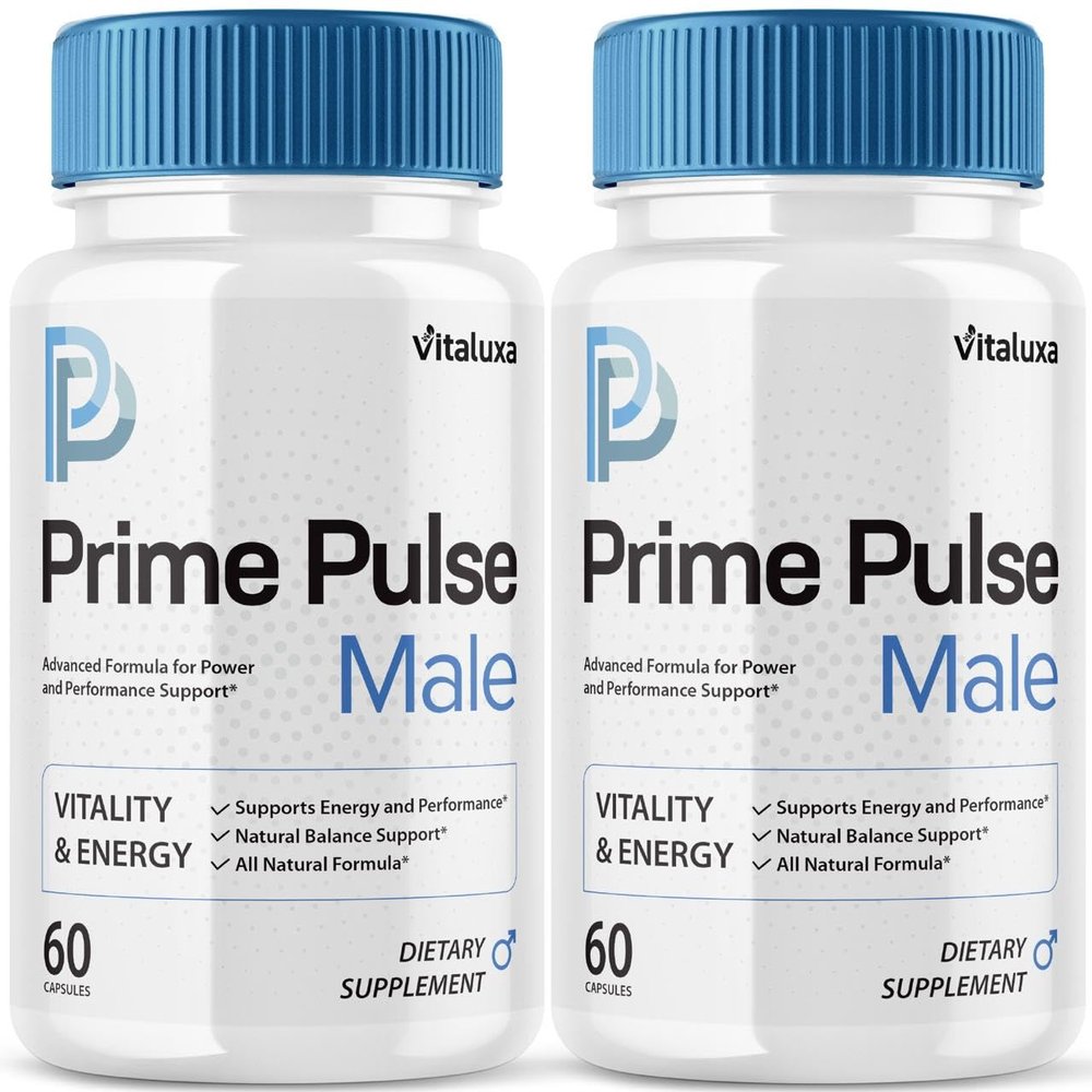 (2 Pack) Prime Pulse Capsules, PrimePulse Performance Blend Supplement Pills, Advanced Natural Support for Maximum Strength & Power, Premium Formula Multivitamins for Overall Health & Wellness (120ct)
