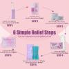 20 Pcs Mom Postpartum Essentials Recovery Kit, Hospital Bag Must Haves for New Mom, Postpartum Pads, Peri Bottle, Cooling Spray, Perineal Soothing Liners, Disposable Underwear, Hot&Cold Packs(Set) view 2