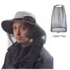 2 Pack Mosquito Head Net for Camping, Hiking, Fishing, Gardening, Fly & Bug Protection Fit All Hats for Men & Women (Blue, Full-Brim) view 3