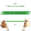 15/30PCS Luggage Strap Elastic Strap Fixed Elastic Cord Socket Fixed Small Hook Latex Mini Rope Camping Accessories(Black 15pcs) view 2
