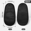 12pcs Eye Patches,Reusable Non-Woven Fabric Eye Patches for Adults and Kids (Medium Size Black) view 2