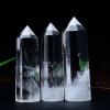 10Pcs 2.75-3.15in Clear Quartz Crystal Points - Hexagonal Prism Healing Stones for Home Decor, Meditation & Energy Enhancement view 2
