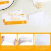 Dish Cleaning Wipes Individually Wrapped Travel Dish Soap Wipes Orange Scent 7.7x 7.3 Disposable Wipes Portable for Kitchen Outdoor Traveling Camping RV Quick Clean (50) view 3