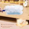 40-Piece Duster Refills,Static Dust Removal Brush Disposable Replacement Head Compatible with Swiffer Duster Refills Multi-Surface Dusters for Cleaning Furniture, Blinds, Electronics & Corners view 3