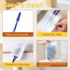 40-Piece Duster Refills,Static Dust Removal Brush Disposable Replacement Head Compatible with Swiffer Duster Refills Multi-Surface Dusters for Cleaning Furniture, Blinds, Electronics & Corners view 4