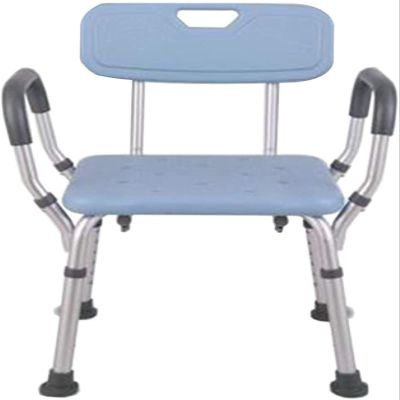Padded Seat Transfer Bench,Bath Stools,Heavy Duty Bathtub Benches Shower Chair Bath Seat with Padded Armrests and Back,for Elderly Disabled,Great for Bathtubs,Supports up(Bluea)