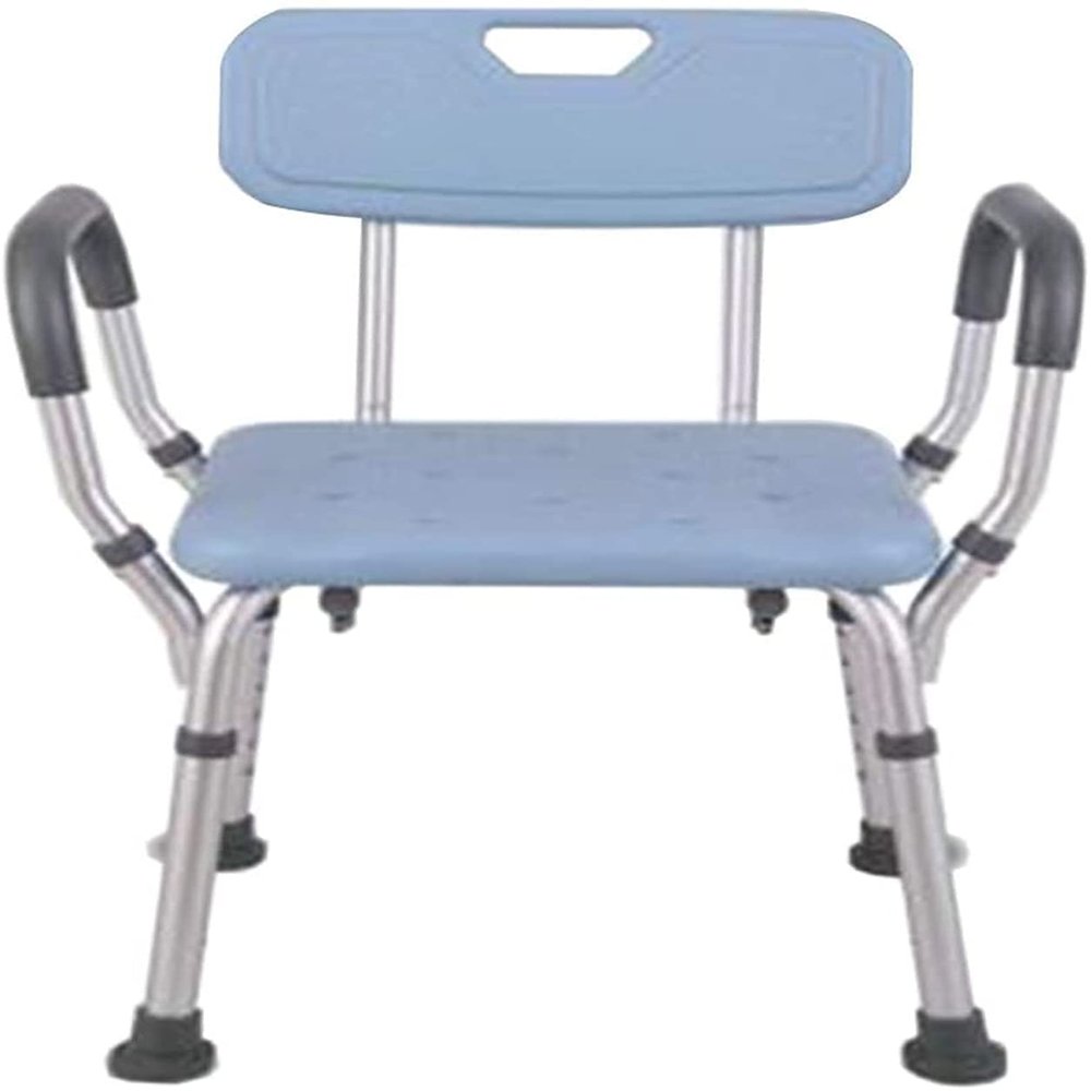 Padded Seat Transfer Bench,Bath Stools,Heavy Duty Bathtub Benches Shower Chair Bath Seat with Padded Armrests and Back,for Elderly Disabled,Great for Bathtubs,Supports up(Bluea)