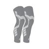 FLYTEX Knee Compression Sleeves Pain & Injury Relief for Knees Osteoarthritis, Meniscus Tear, Cruciate Ligament, IT Band Syndrome Ideal for Running, Hiking, Cycling, Fitness, Basketball (Grey, M) view 1