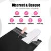 160 pcs Sanitary Napkin Disposal Bags, Personal Care Feminine Hygiene Disposal Bags, Opaque, Odor Control, Discreet Disposal for Tampons, Pads, Liners,Diapers, with Pouch, Black, Packaging May Vary view 2