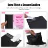 160 pcs Sanitary Napkin Disposal Bags, Personal Care Feminine Hygiene Disposal Bags, Opaque, Odor Control, Discreet Disposal for Tampons, Pads, Liners,Diapers, with Pouch, Black, Packaging May Vary view 3