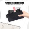 160 pcs Sanitary Napkin Disposal Bags, Personal Care Feminine Hygiene Disposal Bags, Opaque, Odor Control, Discreet Disposal for Tampons, Pads, Liners,Diapers, with Pouch, Black, Packaging May Vary view 4