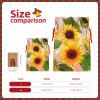 SXOOGE sunflower Gift Bag with Handles and tag, Perfect for Christmas, Birthday, Wedding or Daily Gift - (M) view 4