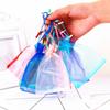 KGDJBGSE Organza Pouch Bulk, 10pcs 15x20 17x23 20x30 Organza Bags Packaging Pouches Christmas Jewelry Bag Wedding Decoration Birthday Party Supplies Bag view 3