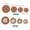 100pcs Breathable Fabric Bandages Round Protective Tape for Face Nose Fingers Joint Stretchable Adhesive Small Bandages for Skin Spot Patches view 2
