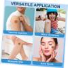 100pcs Breathable Fabric Bandages Round Protective Tape for Face Nose Fingers Joint Stretchable Adhesive Small Bandages for Skin Spot Patches view 3