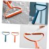 Happyyami 4pcs Two Sided Pet Hair Remover Lint Cleaner Portable Lightweight Hairball Remover for Clothes Sofa Furniture Static Treatment Easy Carry Home Travel Use view 2