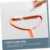 Happyyami 4pcs Two Sided Pet Hair Remover Lint Cleaner Portable Lightweight Hairball Remover for Clothes Sofa Furniture Static Treatment Easy Carry Home Travel Use view 3