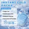 8 Pack Instant Cold Packs (4.3" x 5.9") - Disposable Ice Packs for Injuries | Cold Compress Ice Pack for Pain Relief, Swelling, Inflammation, Sprains, Toothache - Cold Pack for Athletes view 2