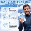 50 Pack Instant Cold Packs (4.3" x 5.9") - Disposable Ice Packs for Injuries | Cold Compress Ice Pack for Pain Relief, Swelling, Inflammation, Sprains, Toothache - Cold Pack for Athletes view 4