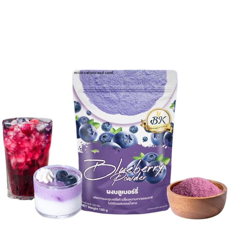 Premium Freeze-Dried Blueberry Powder - 100% Pure & All Natural - (17.6 oz) - Non-GMO, No Sugar Added - Perfect for Smoothies, Baking & More 500g