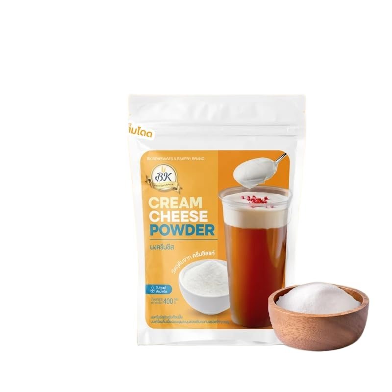 Cream Cheese Powder Rich & Tangy Flavor - Ready-to-Use for Baking, Frostings & Sauces - Perfect for Cheesecake Desserts 400g