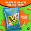 B-SIDES Crunch Puffs Protein Puffs | Healthy Snacks, High Protein, Plant-Based, Allergen-Friendly, Upcycled Oats & Corn and Regenerative Pea Protein view 4