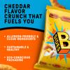 B-SIDES Crunch Puffs Protein Puffs | Healthy Snacks, High Protein, Plant-Based, Allergen-Friendly, Upcycled Oats & Corn and Regenerative Pea Protein view 3