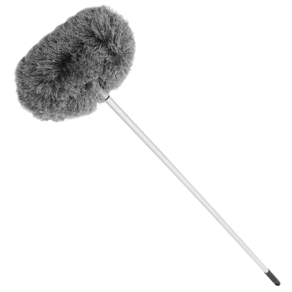 ABOOFAN Dusting Wand with Detachable Washable Brush Head Lightweight Multi Functional Duster for Ceiling Fans Walls Windows and High Hard to Reach Spots Extension Pole Cleaning Tool