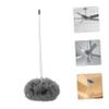 ABOOFAN Dusting Wand with Detachable Washable Brush Head Lightweight Multi Functional Duster for Ceiling Fans Walls Windows and High Hard to Reach Spots Extension Pole Cleaning Tool view 2