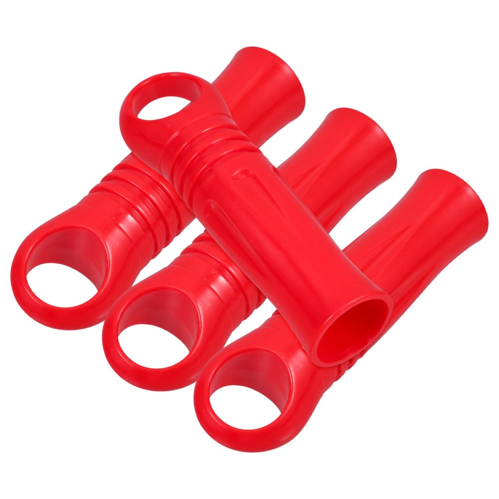FRCOLOR 4pcs Mop Handle End Caps Grip Replacement for Mop Dustpan and Sweeping Rods Easy to Install for Household Cleaning