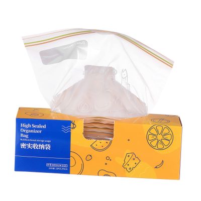 Beaupretty 30pcs Transparent Small Food Pouches Resealable Plastic Storage Bags with Zipper Lock for Snacks Fruits Vegetables Leakproof and Self Sealing Bags