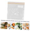 Beaupretty 30pcs Transparent Small Food Pouches Resealable Plastic Storage Bags with Zipper Lock for Snacks Fruits Vegetables Leakproof and Self Sealing Bags view 3