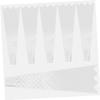 Baluue 100 Pcs Transparent Flower Wrapping Bags with Printed Design Plastic Floral Bouquet Packaging Bags for Valentines Day Gift Single Floral Wraps for Bouquet Presentation view 1