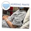LALADEFIEE Reusable Cotton Urinary Underwear for Elderly Washable Nursing Diaper with Breathable Absorbent Padding Leakproof and Comfortable Incontinence Protection Pants Light Blue view 2