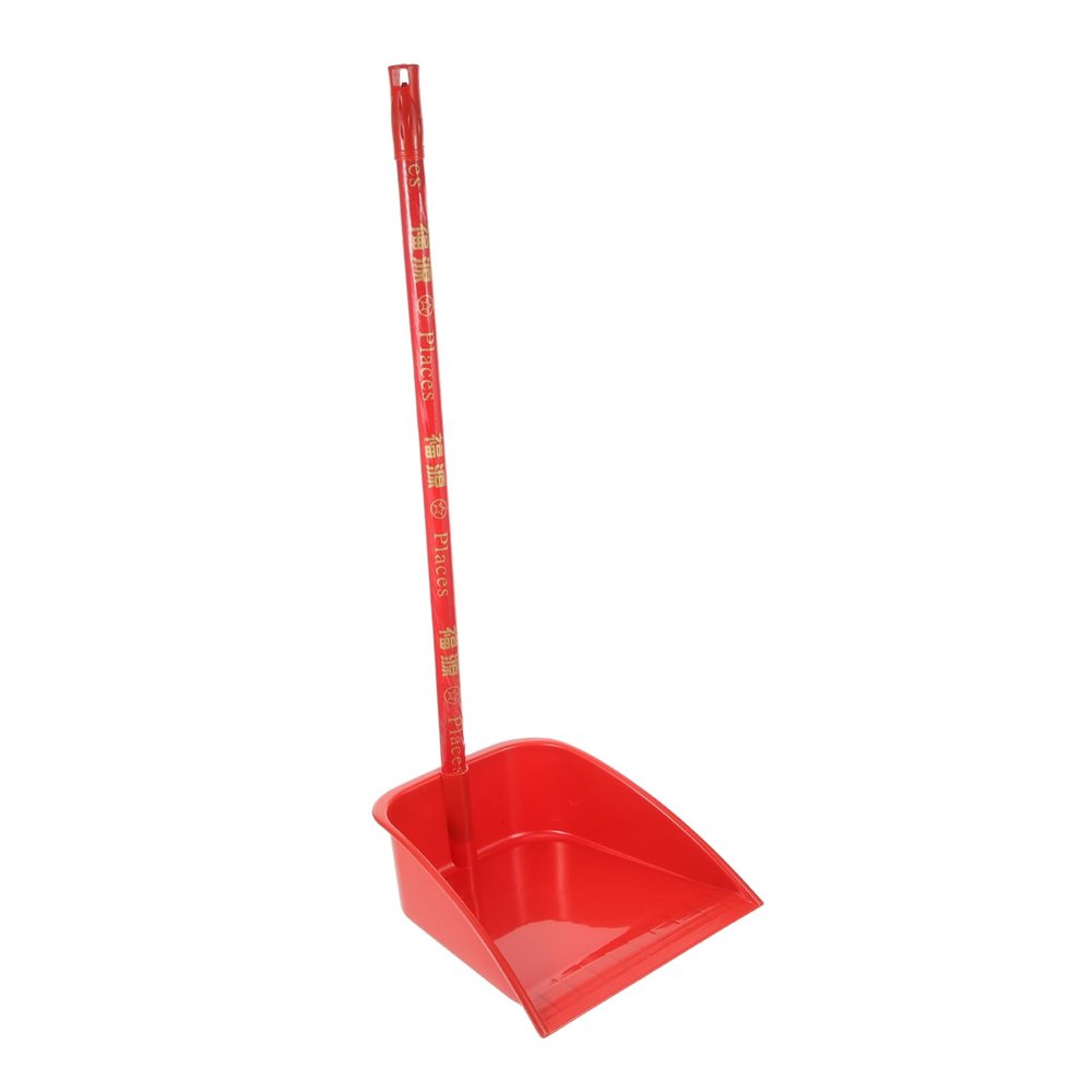 BUTIFULSIC Detachable Long Handle Dustpan with Capacity Plastic and Construction Practical Cleaning Dust Pan for Home Office Kitchen Multipurpose Garbage Collection from Corners
