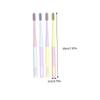 Anneome 8Pcs Soft Bristle Ice Cream Toothbrush for Adults Gentle Sensitive Gums Compact and Portable for Travel Home Camping Lightweight Design with Fine Bristles for Oral Care view 2